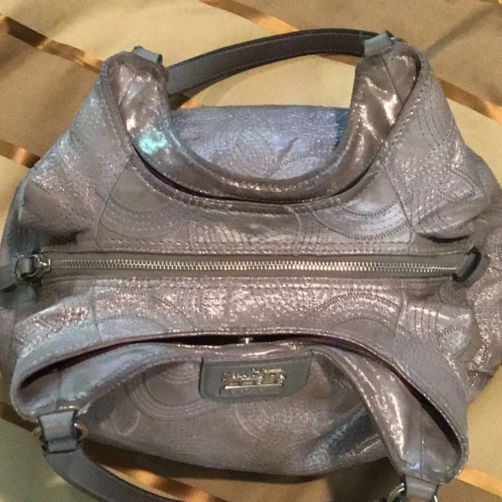Coach Madison Maggie Metallic Handbag